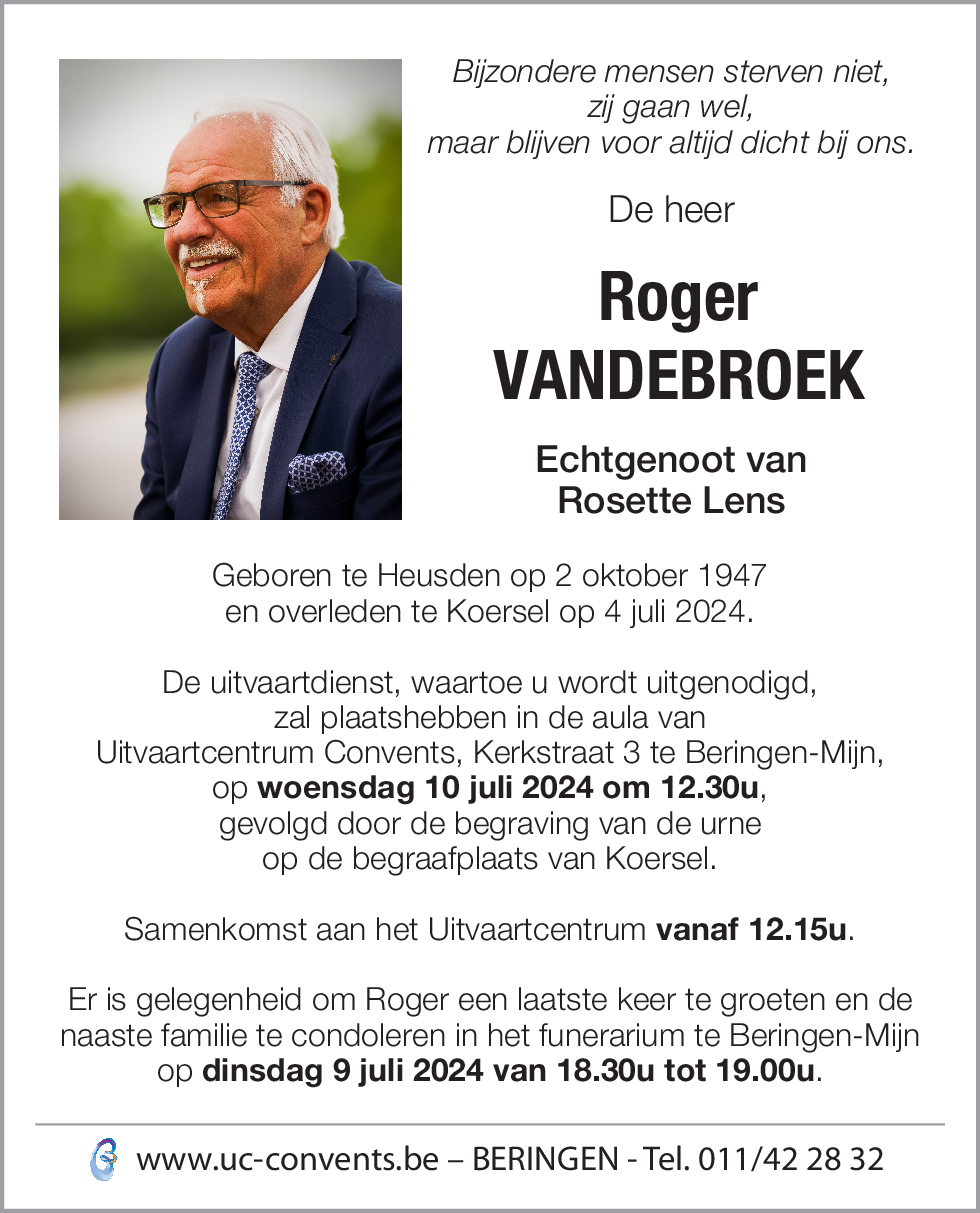 Roger Vandebroek
