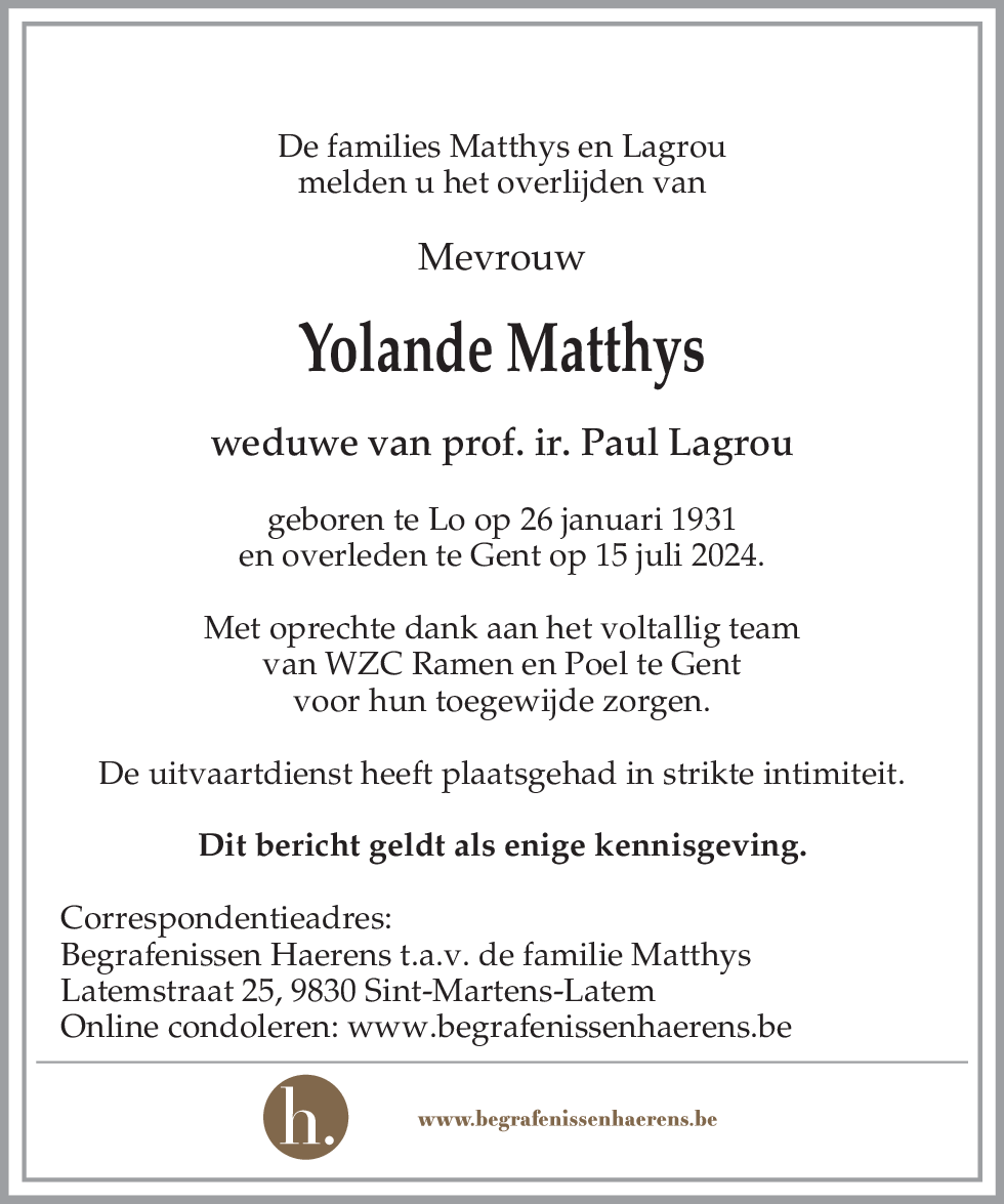 Yolande Matthys