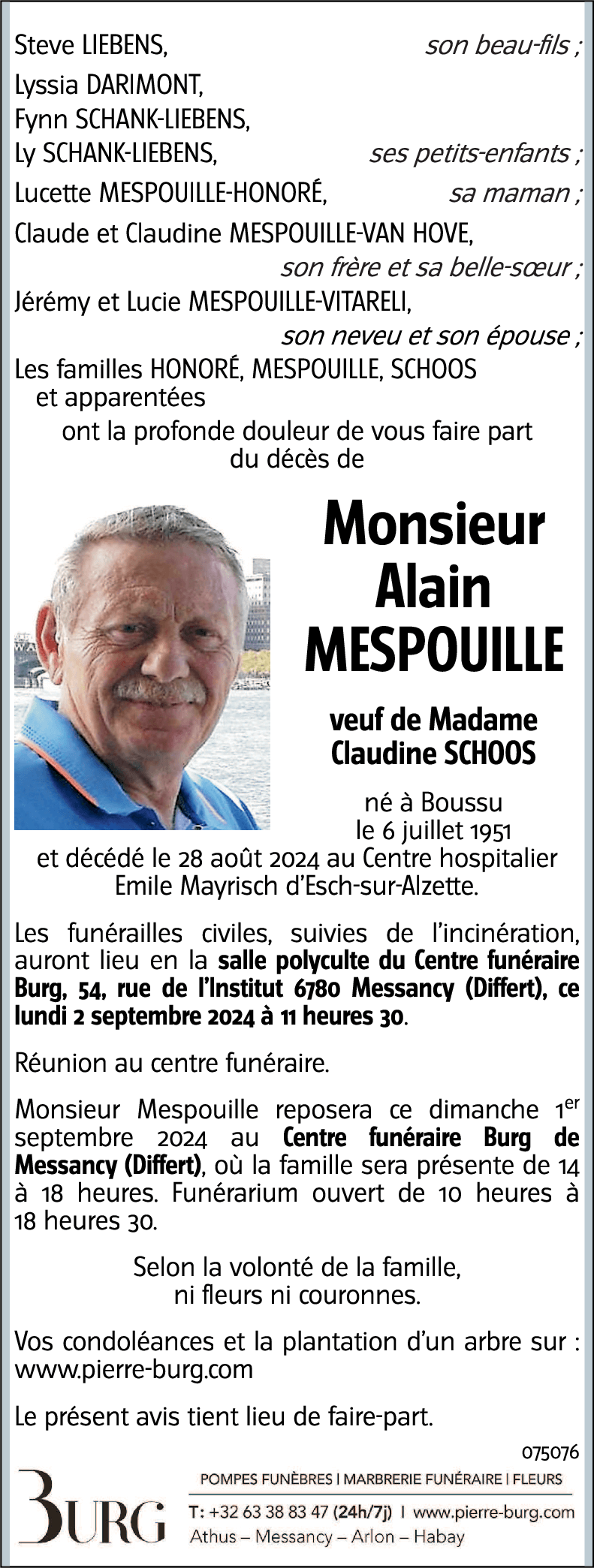 Alain MESPOUILLE