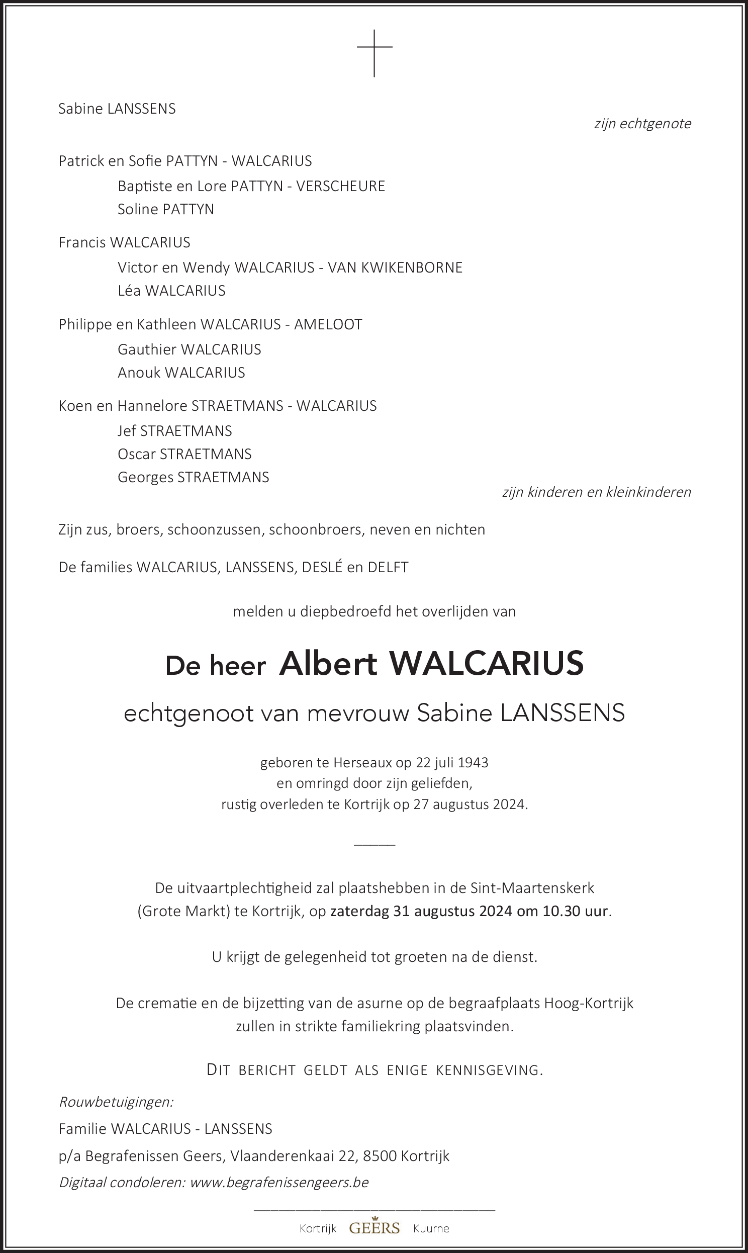 Albert WALCARIUS