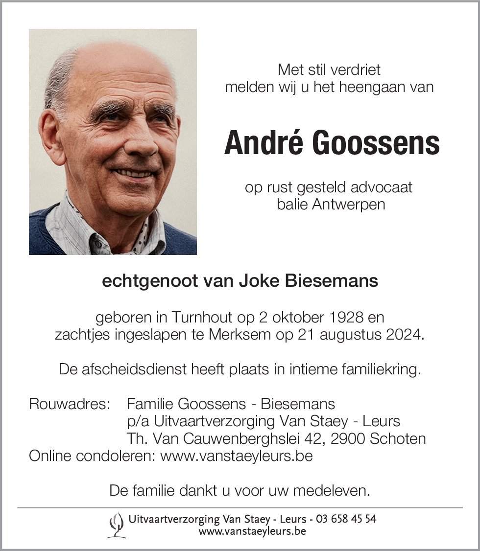 André Goossens