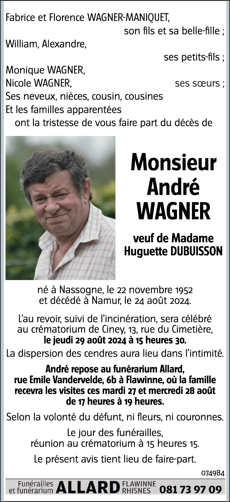 André WAGNER