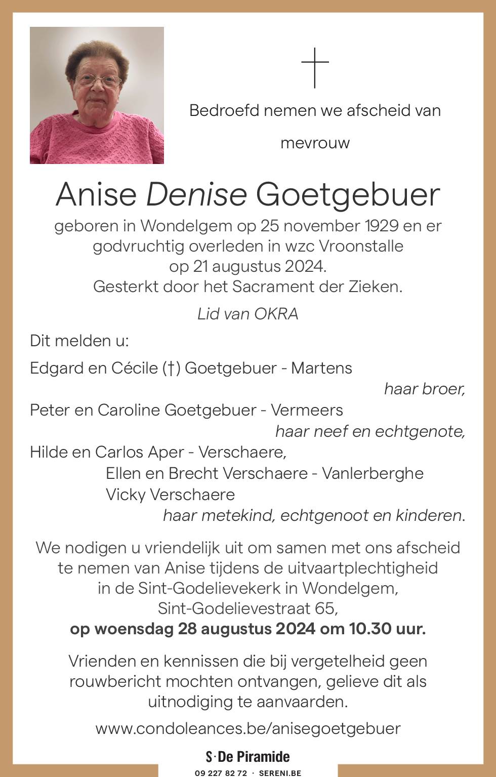 Anise Denise Goetgebuer