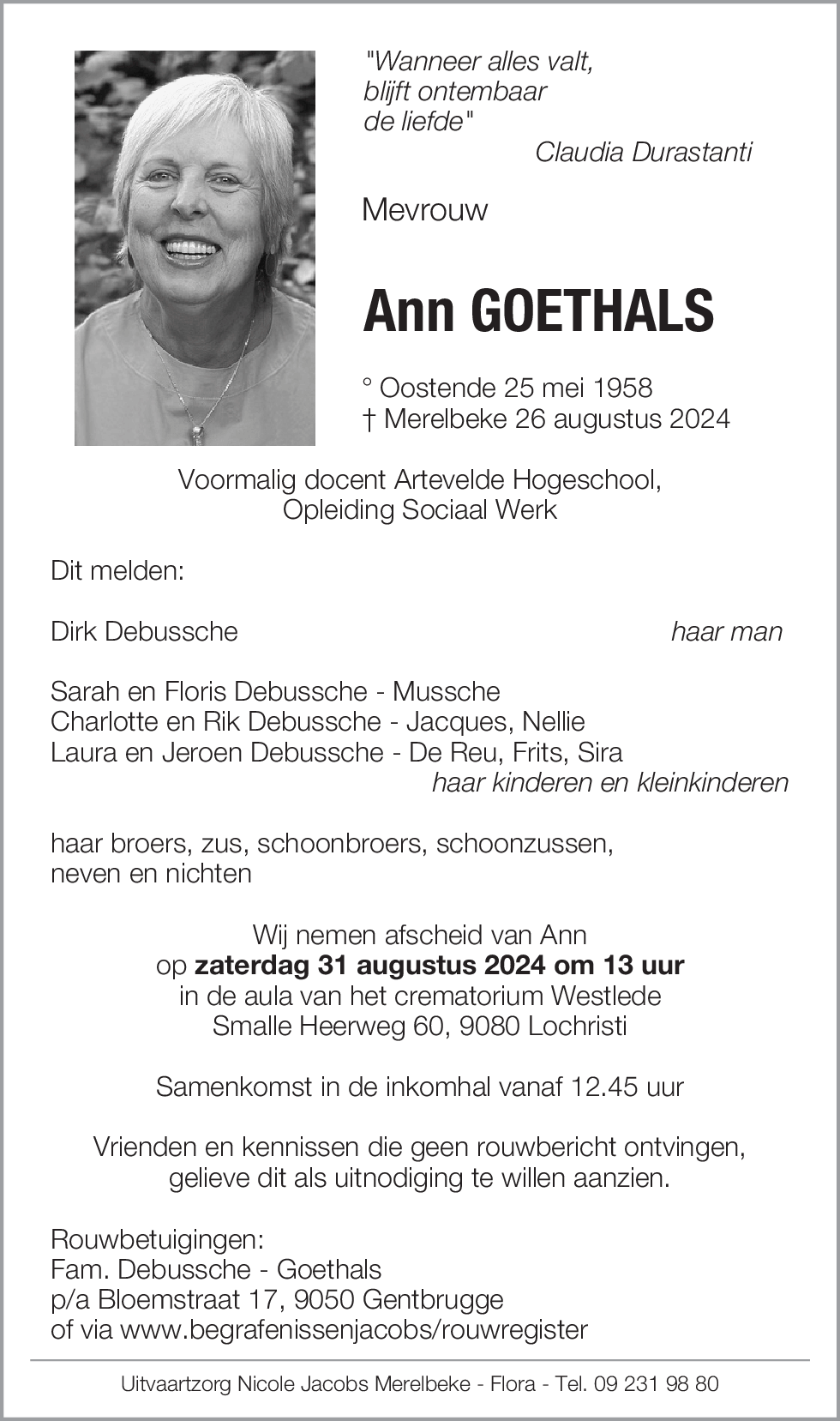 Ann Goethals