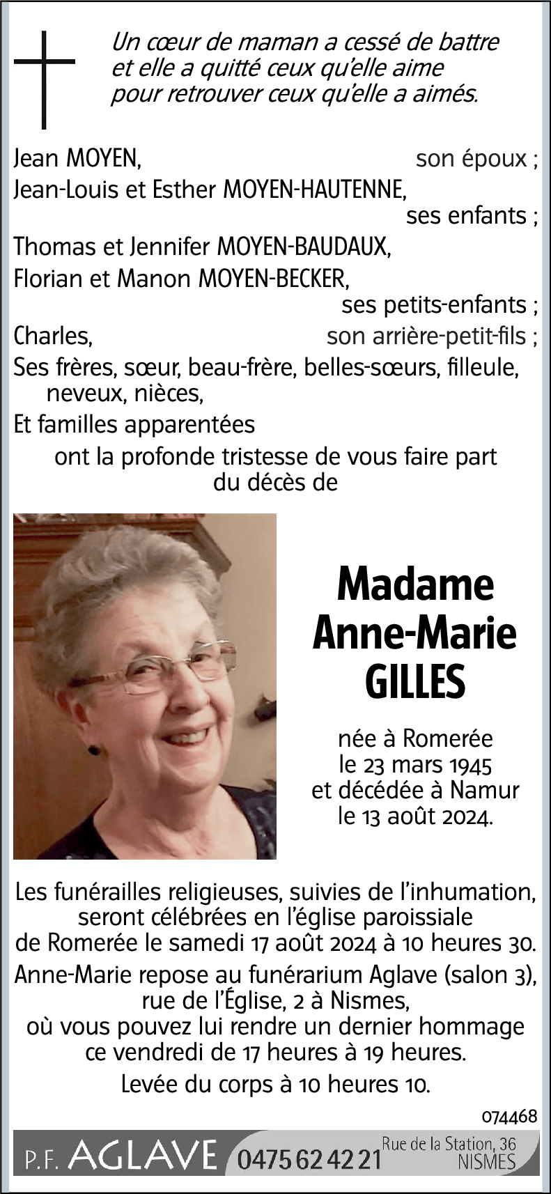 Anne-Marie GILLES