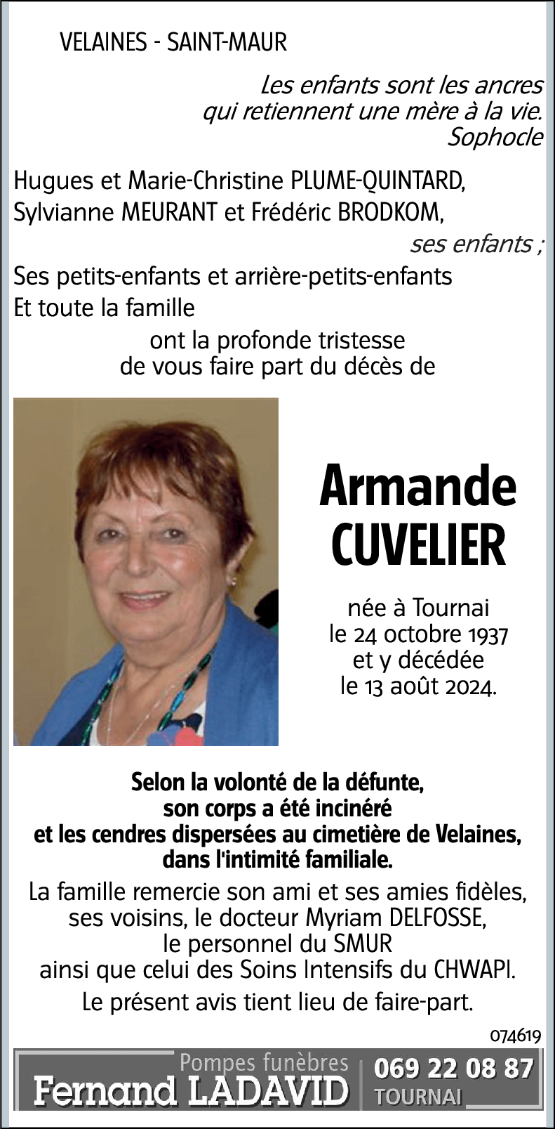 Armande CUVELIER