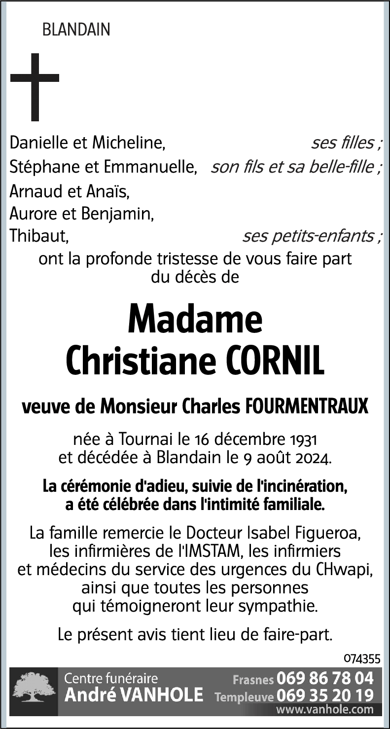 Christiane CORNIL