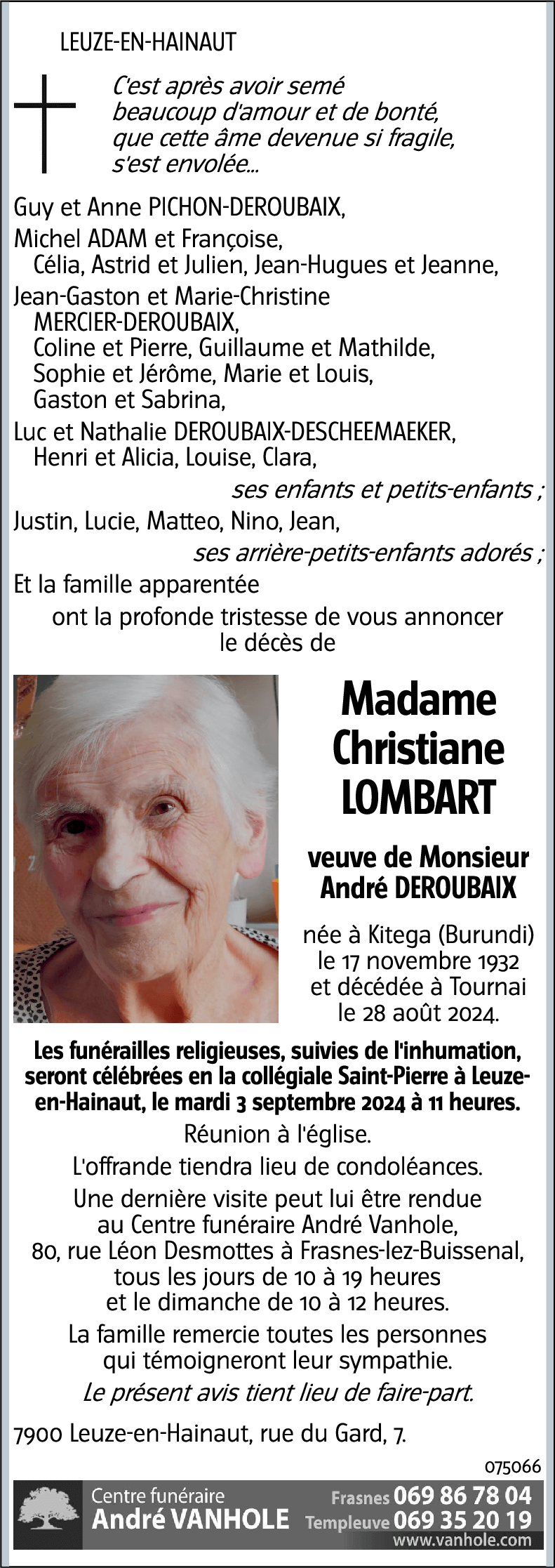 Christiane LOMBART