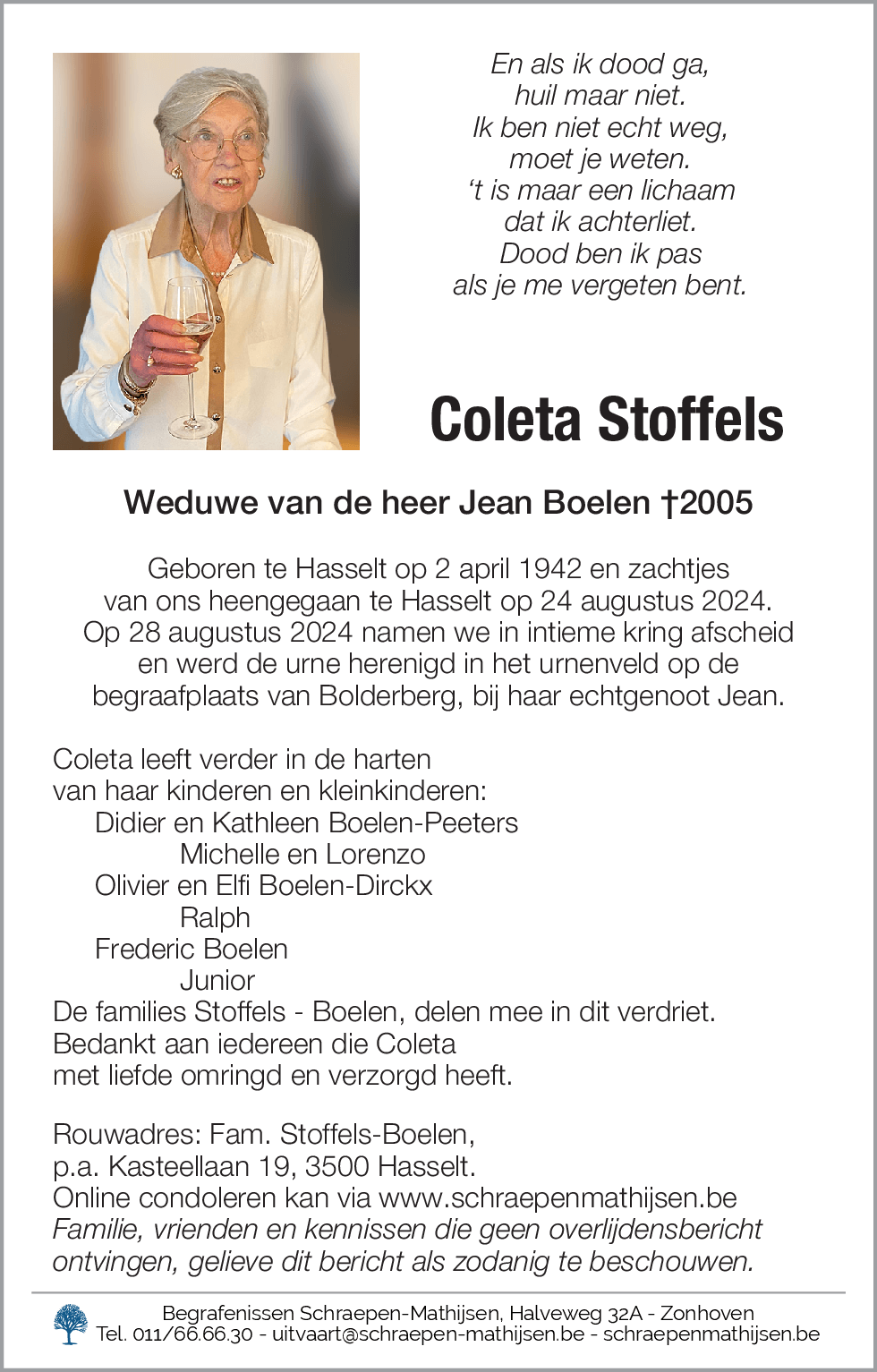 Coleta Stoffels