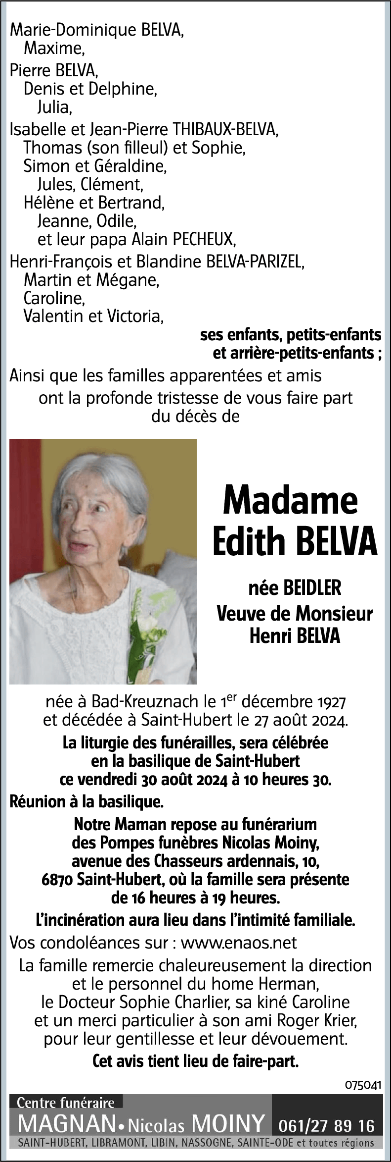 Edith BEIDLER