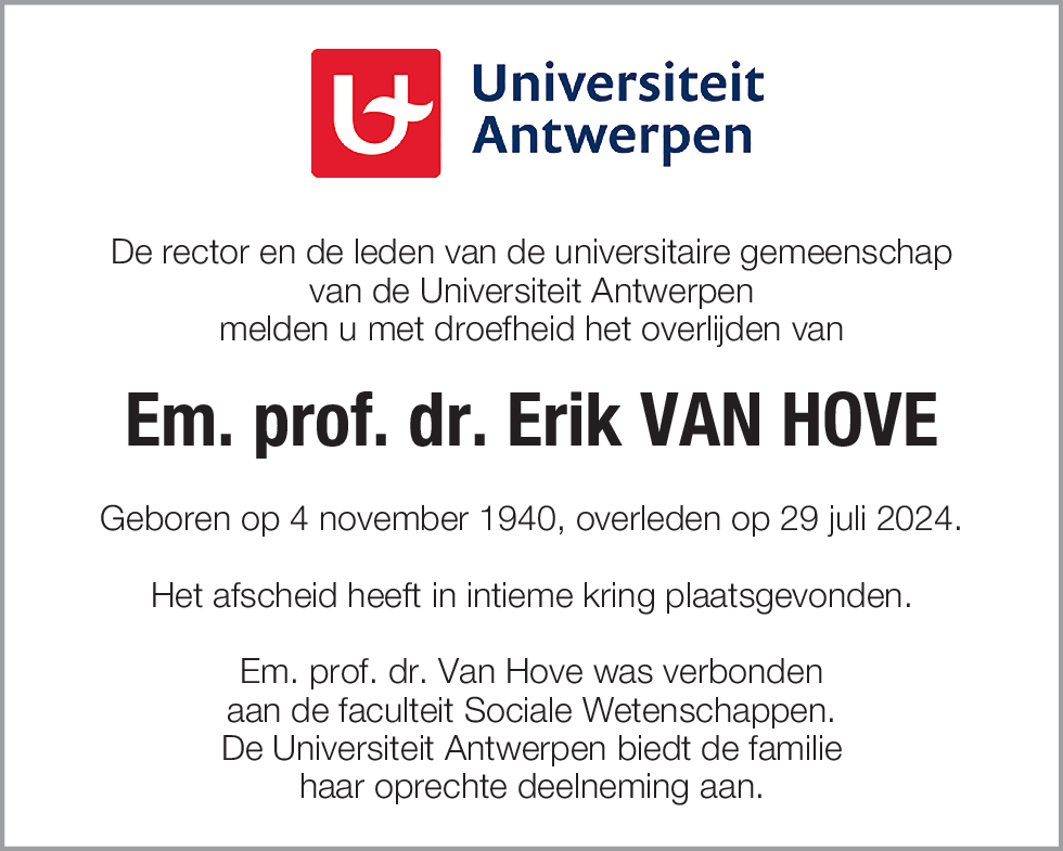 Erik Van Hove