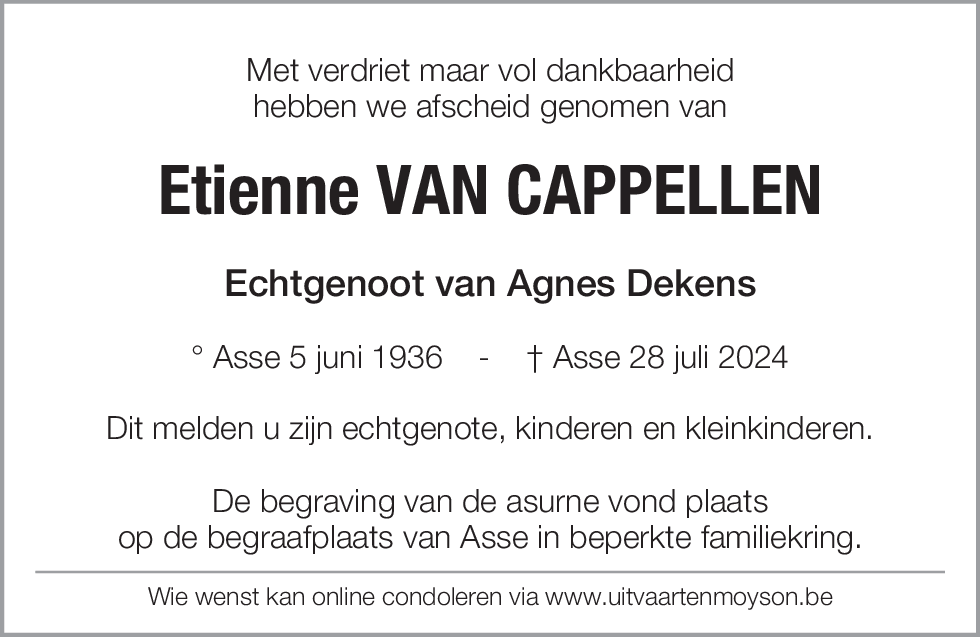Etienne Van Cappellen