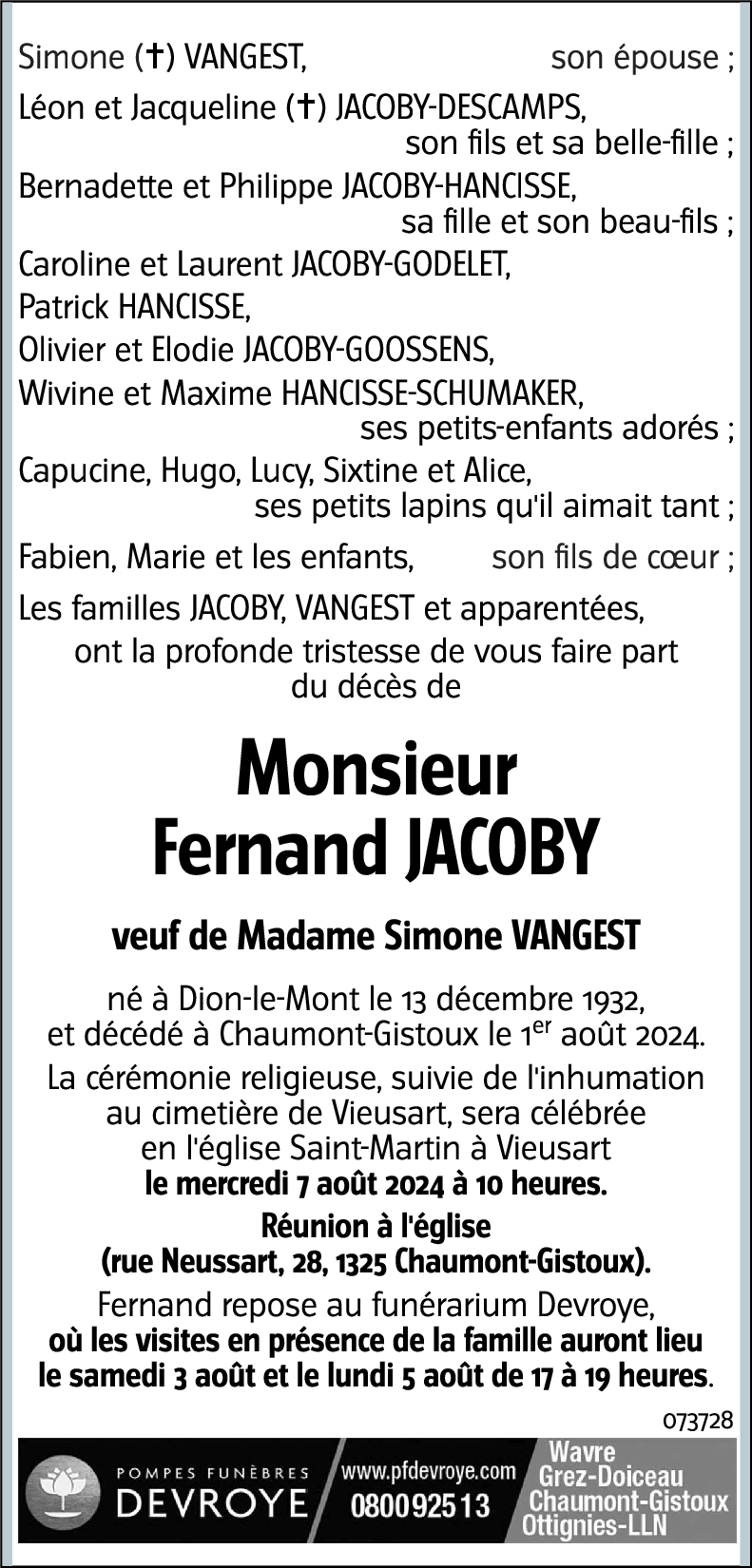 Fernand JACOBY