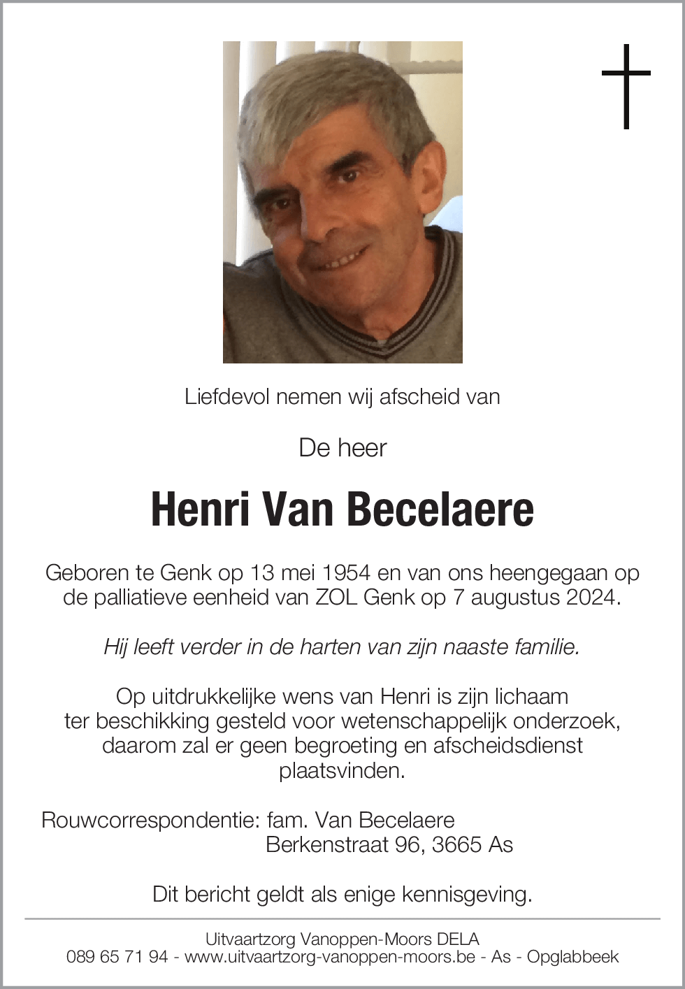 Henri Van Becelaere