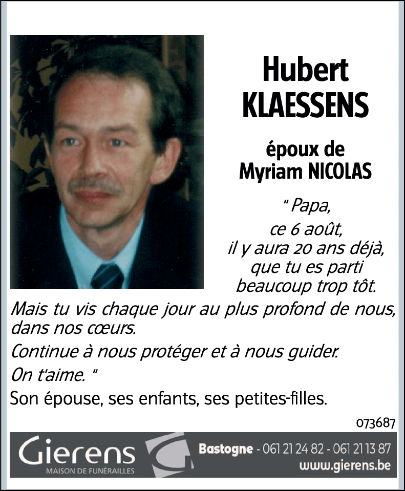 Hubert KLAESSENS