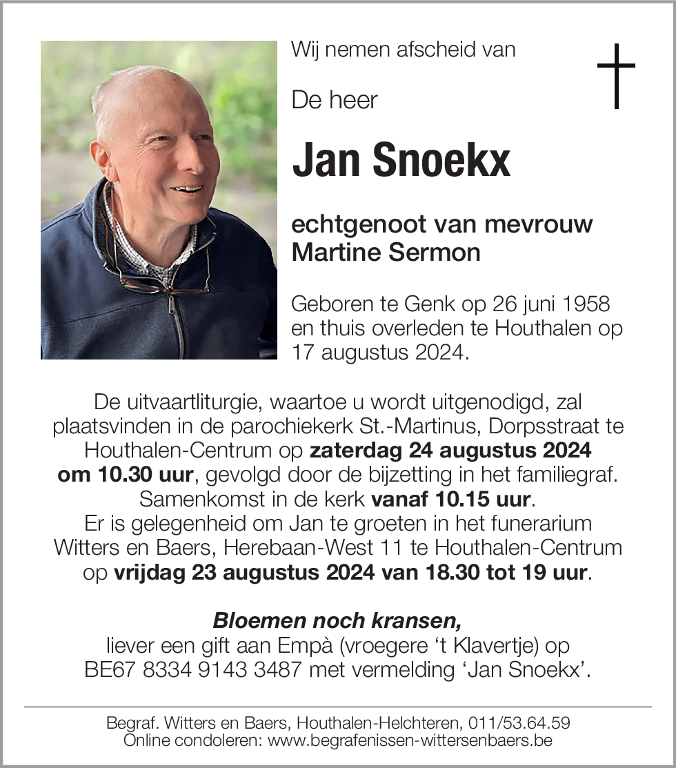 Jan Snoekx