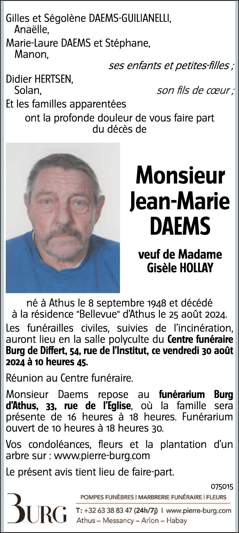 Jean-Marie DAEMS