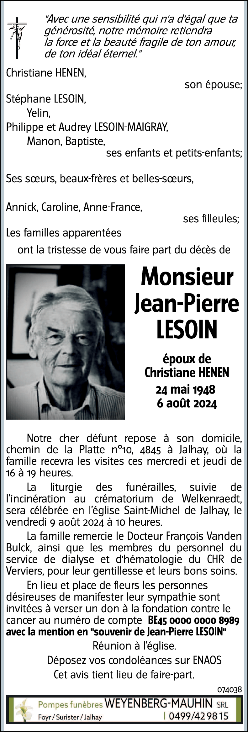 Jean-Pierre LESOIN