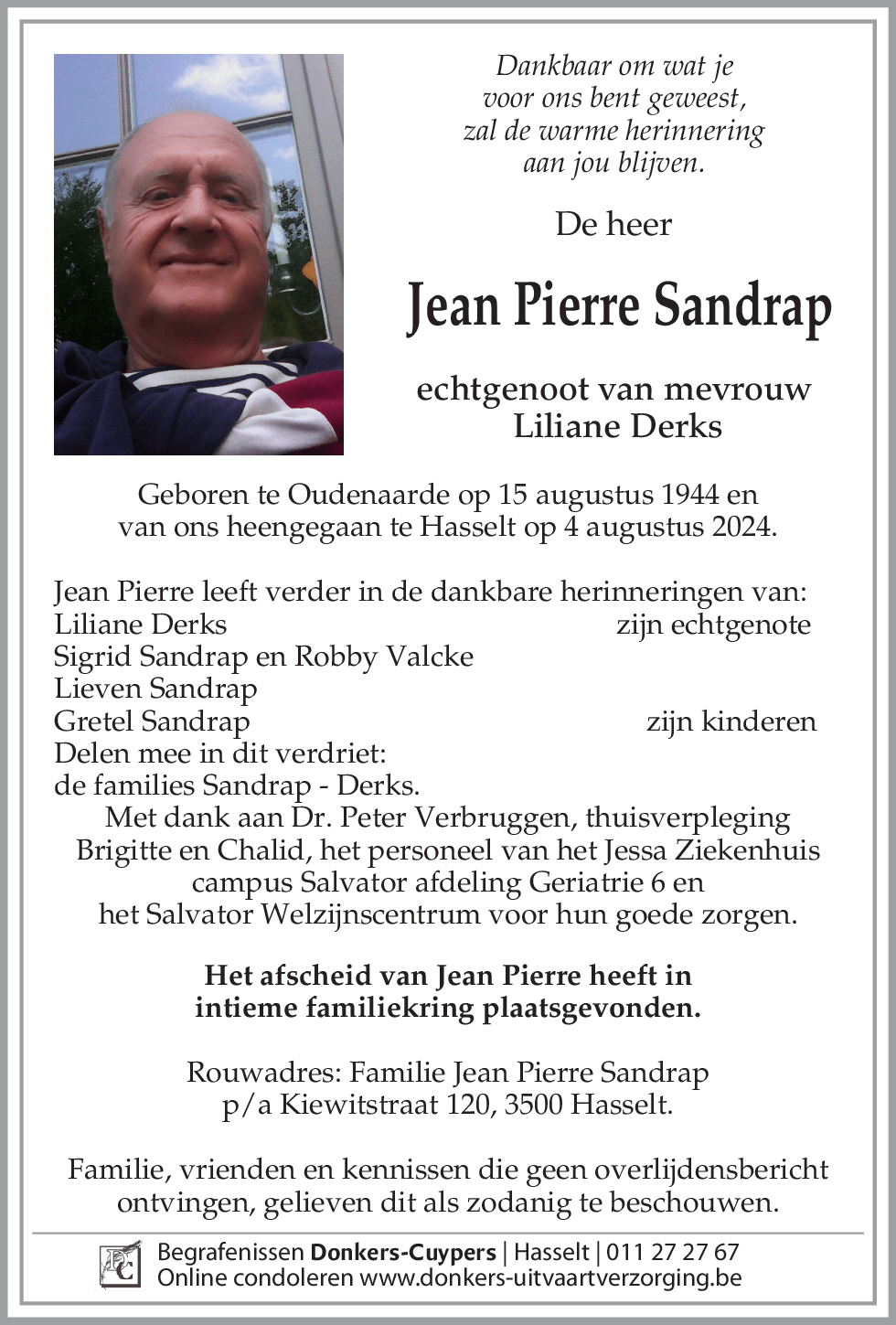 Jean Pierre Sandrap