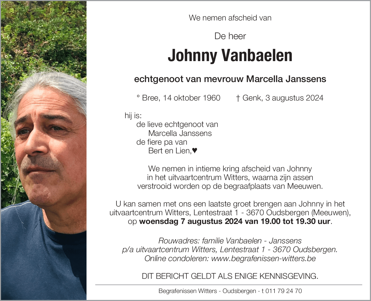 Johnny Vanbaelen