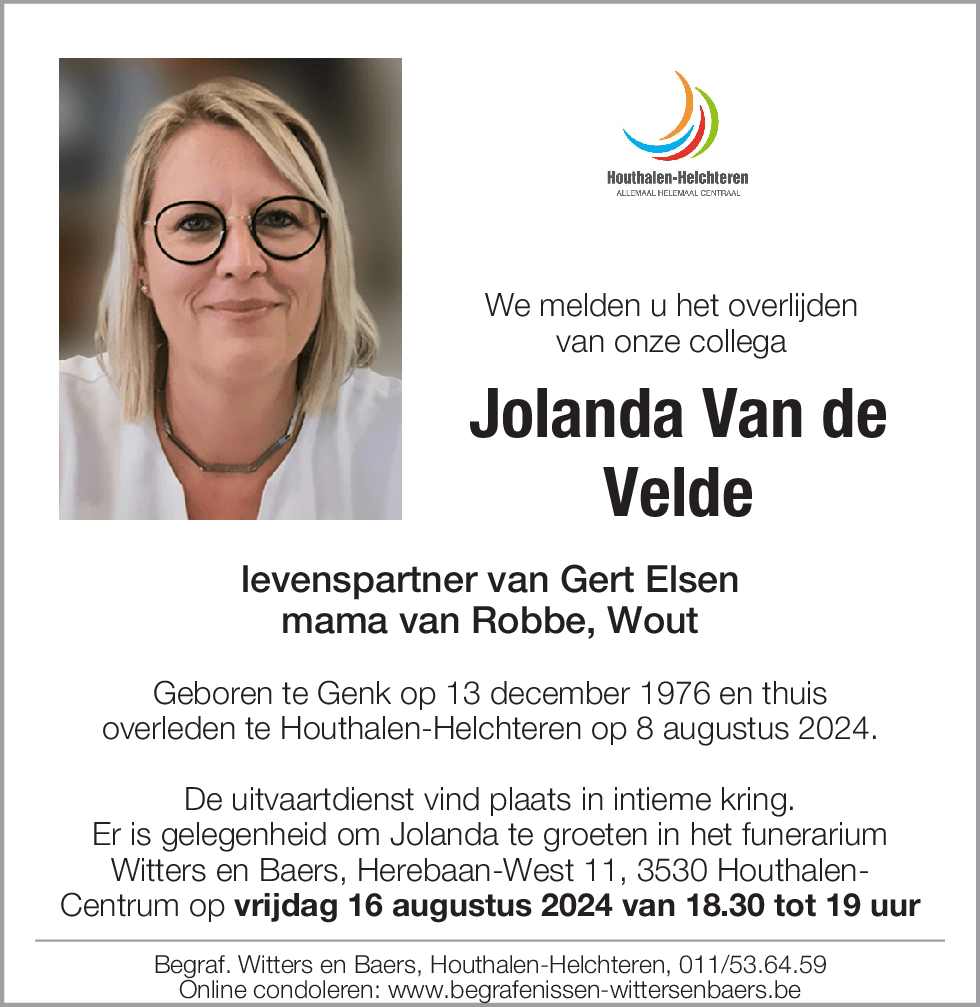 Jolanda Van de Velde