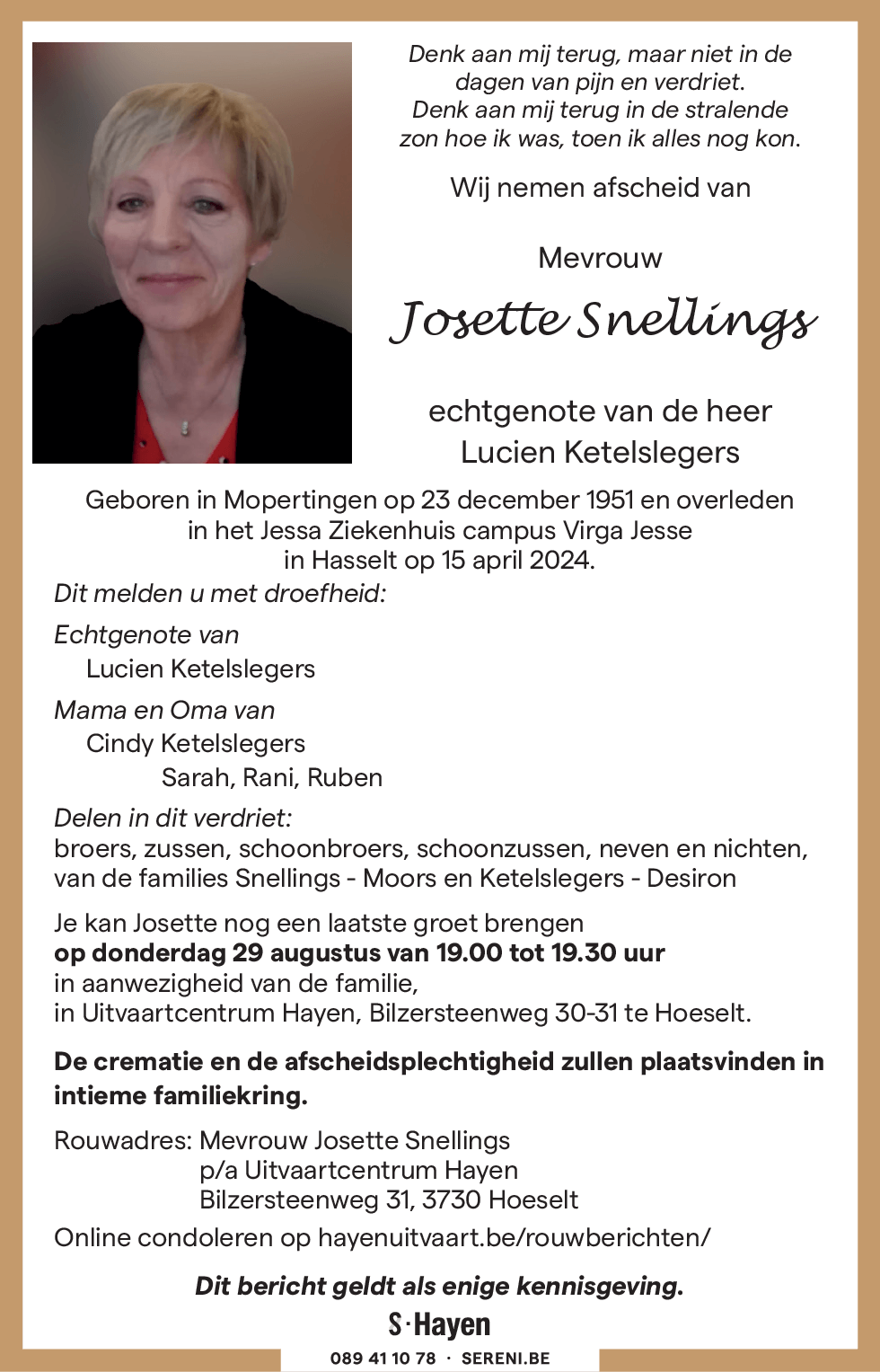 Josette Snellings