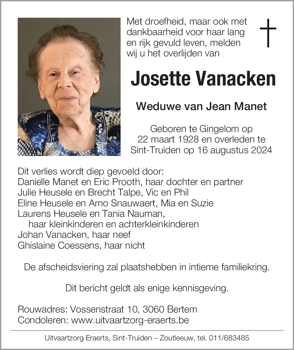 Josette Vanacken