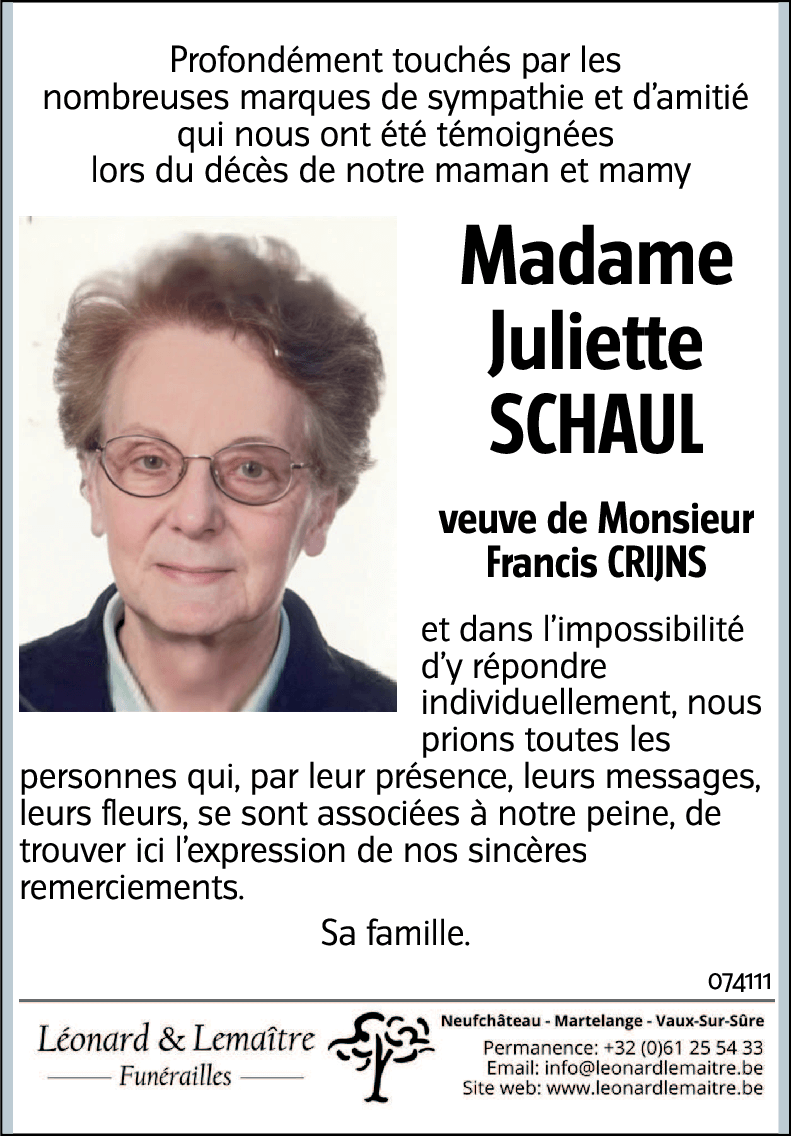 Juliette SCHAUL