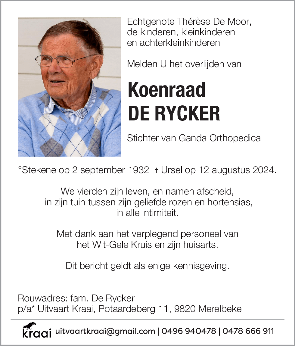 Koenraad De Rycker