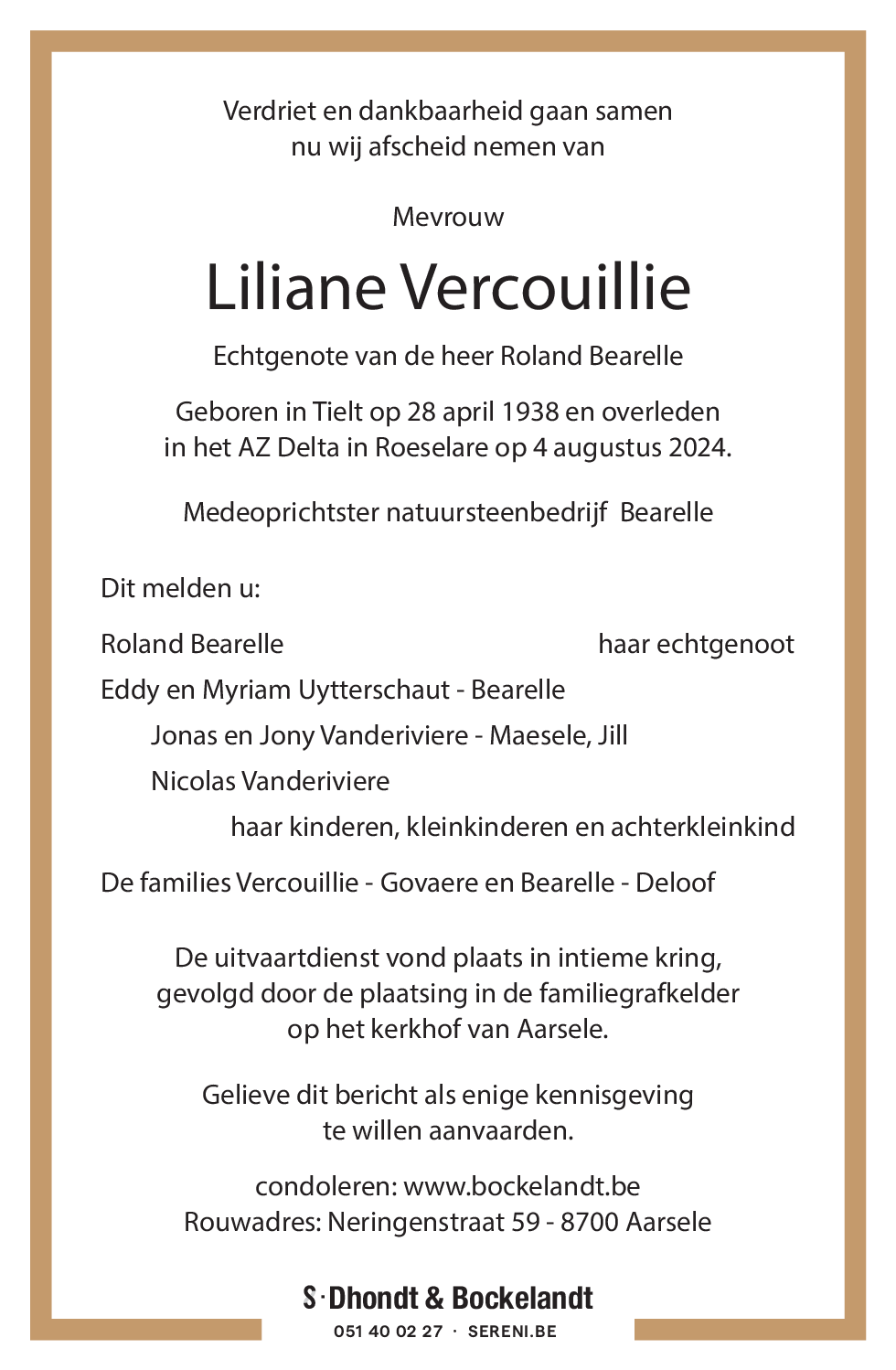 Liliane Vercouillie