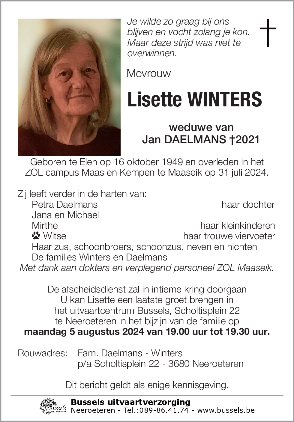 Lisette WINTERS