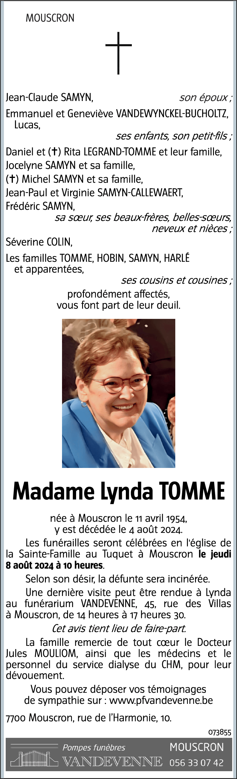 Lynda TOMME