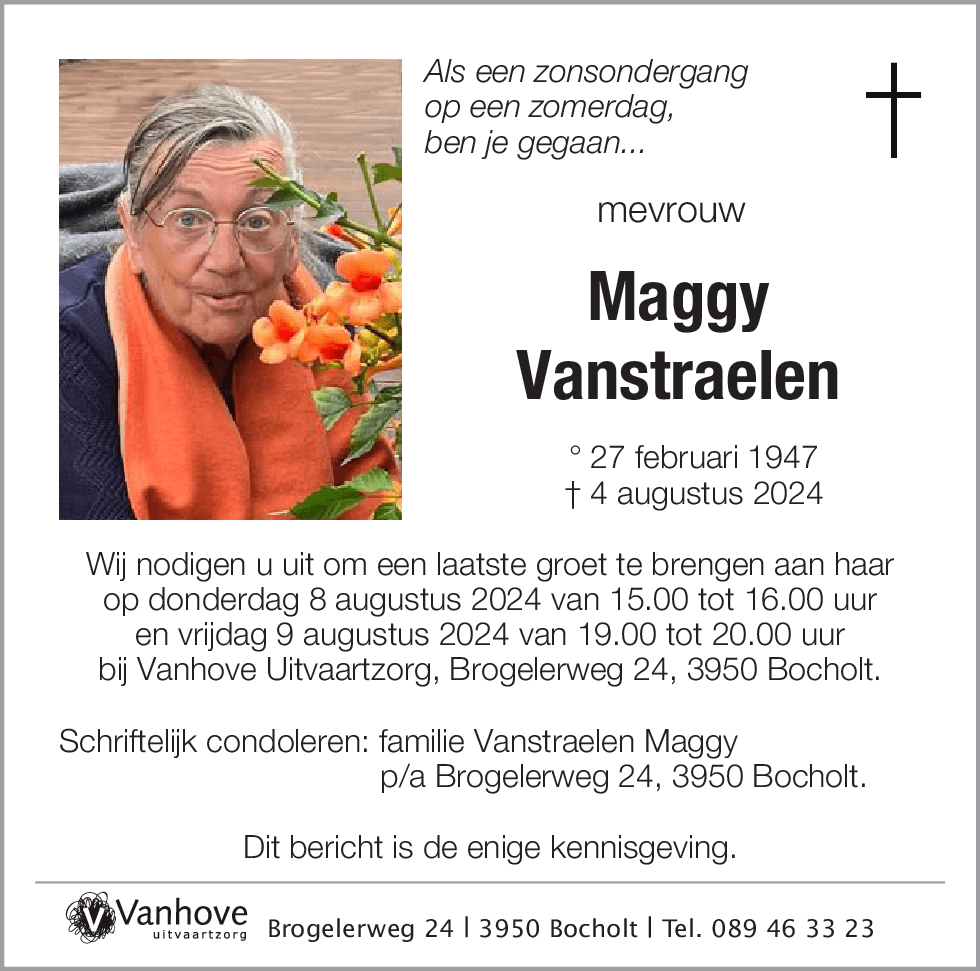 Maggy Vanstraelen