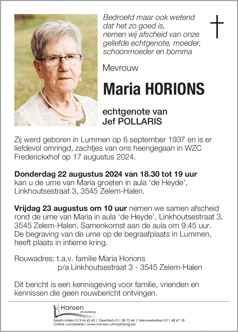 Maria Horions