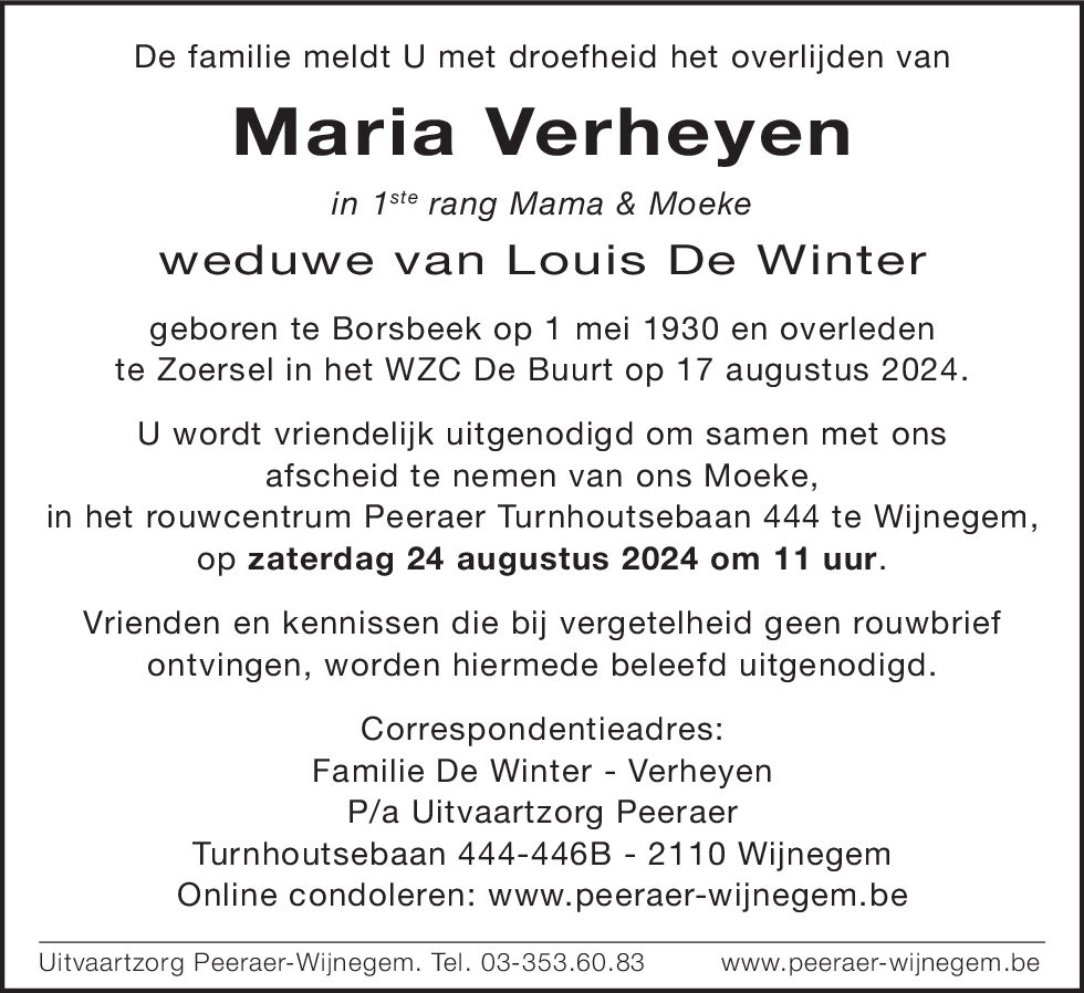 Maria Verheyen