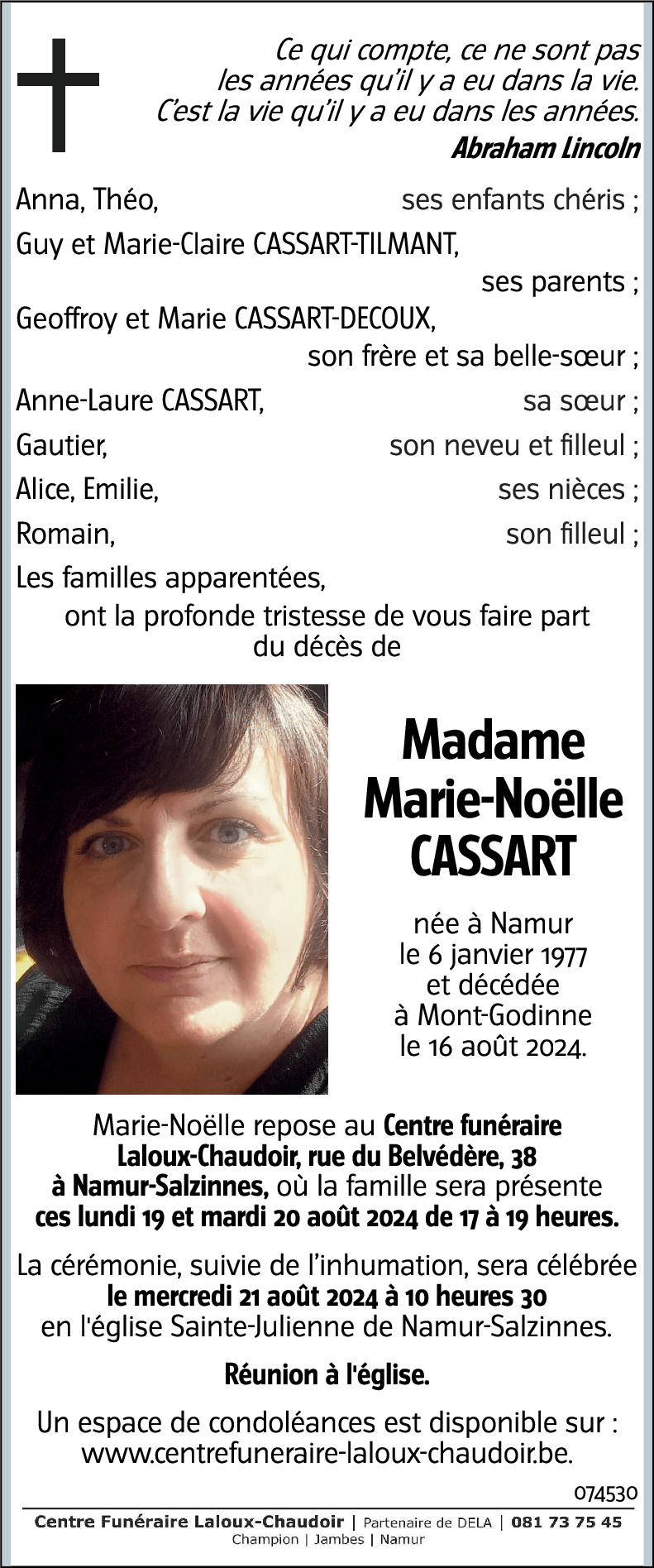 Marie-Noëlle CASSART