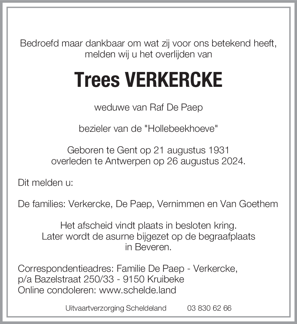 Marie-Thérèse Verkercke