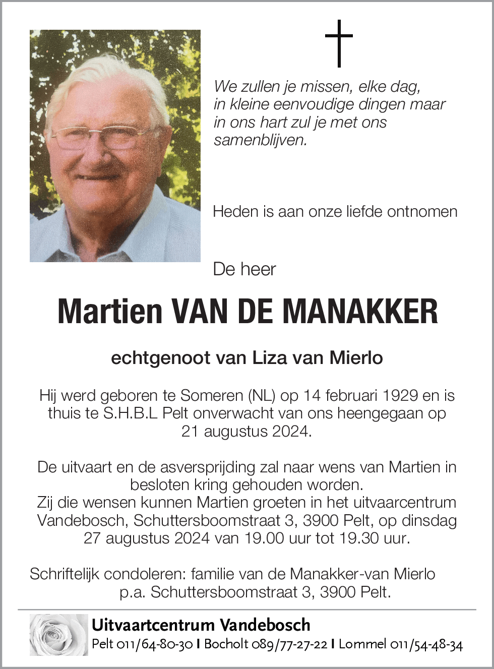 Martien van de Manakker