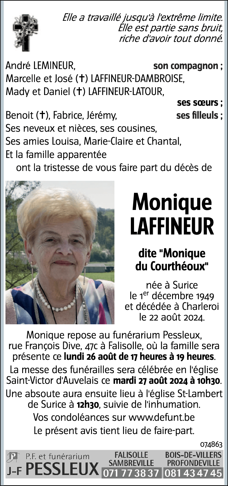 Monique LAFFINEUR