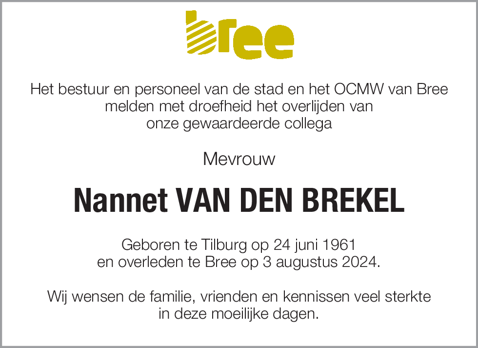 Nannet van den Brekel