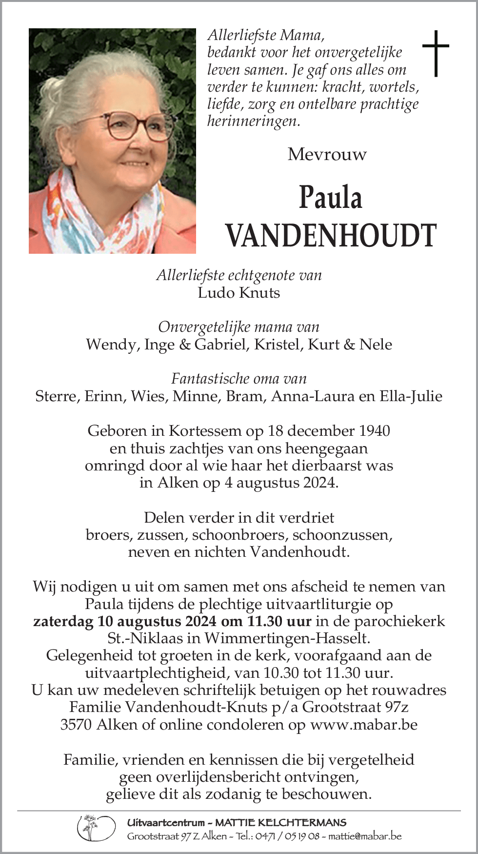 Paula Vandenhoudt