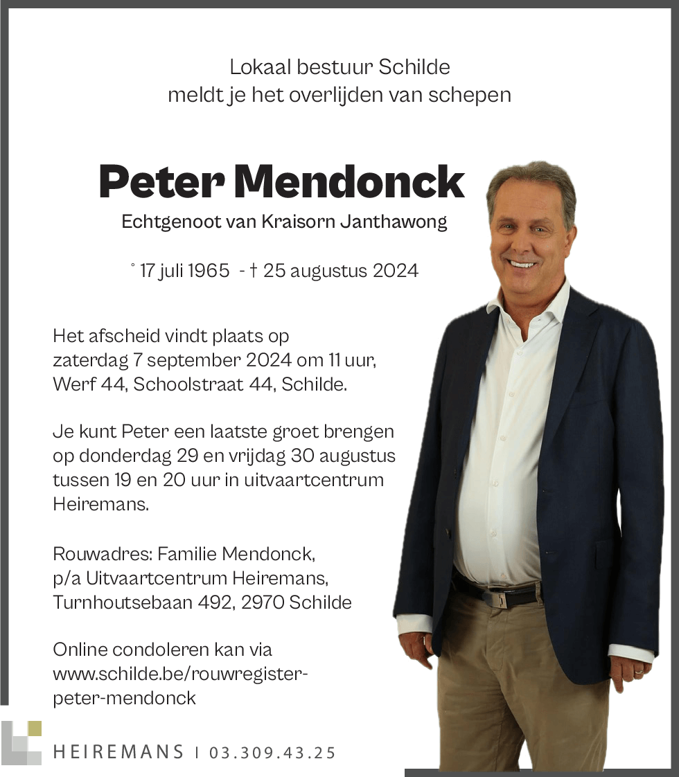 Peter Mendonck