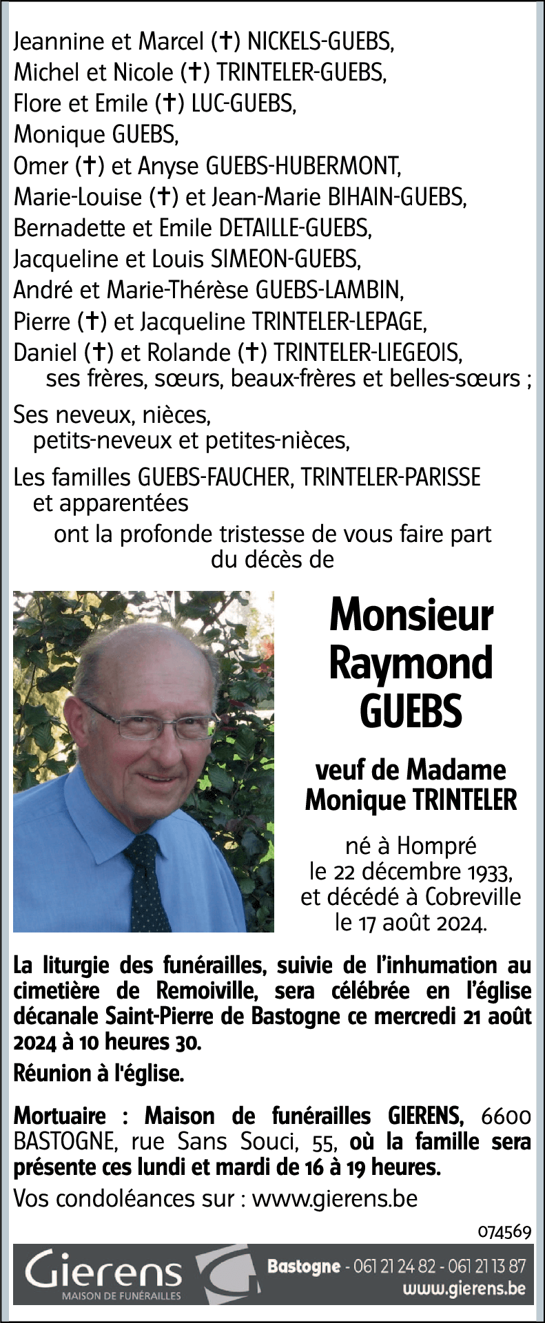 Raymond GUEBS