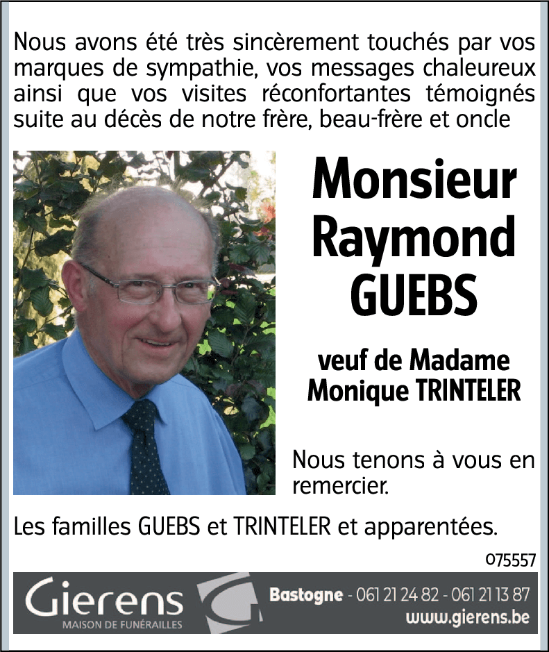 Raymond GUEBS