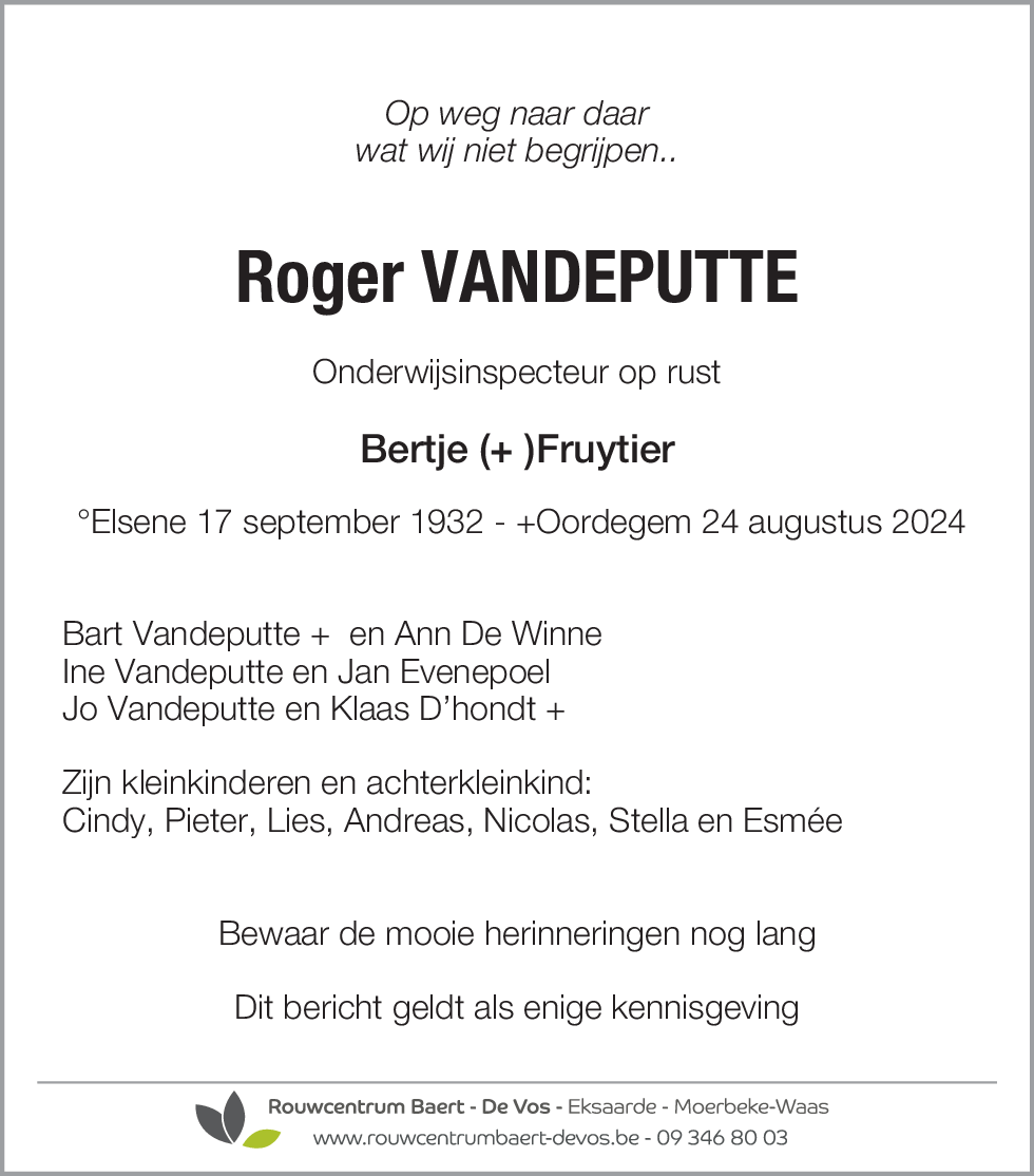 Roger Vandeputte