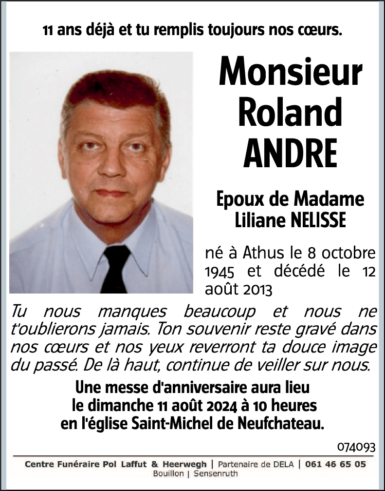 Roland ANDRE