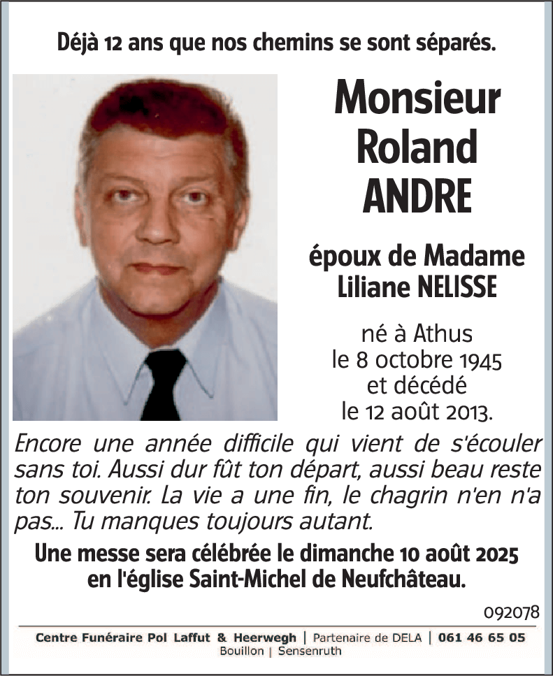 Roland ANDRE