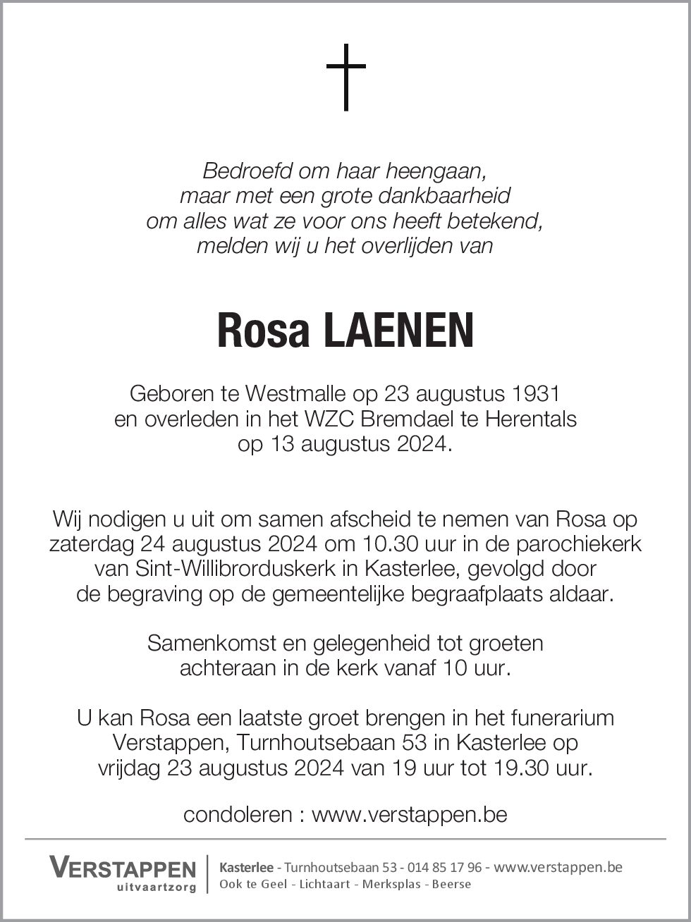 Rosa Laenen