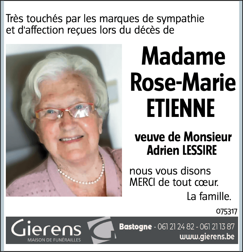 Rose-Marie ETIENNE