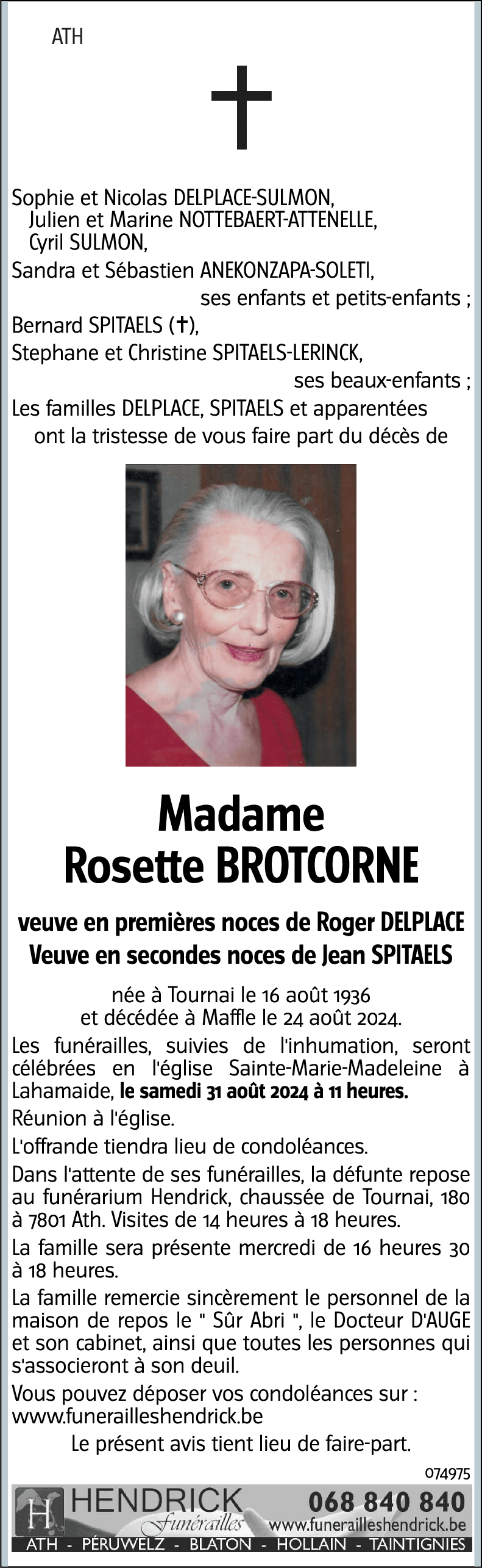 Rosette BROTCORNE